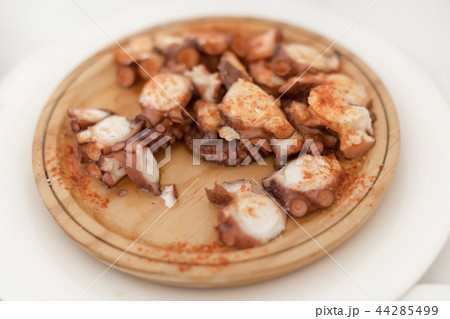 Galician style octopus dish 44285499