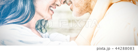 Close-up of happy couple embracing Close-up of happy couple embracing 44288083