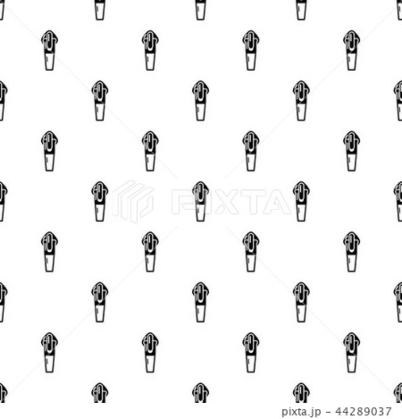 Textile zip icon, simple style 44289037