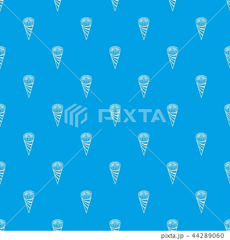 Ice cream pattern vector seamless blue 44289060
