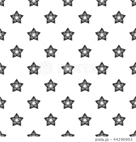Star petal icon, simple style 44290903