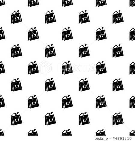 Week calendar icon, simple style 44291510