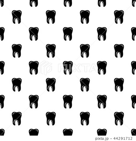 Single tooth icon, simple style Single tooth icon, simple style 44291712