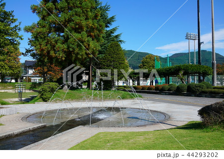 噴水 大町西公園 大町市 噴水 大町西公園 大町市 44293202