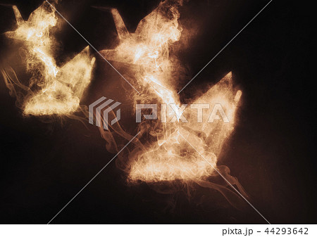 抽象的な折り鶴 抽象的な折り鶴 44293642