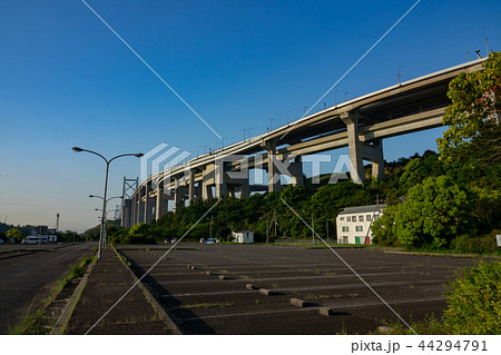 与島pa 第二駐車場 の写真素材