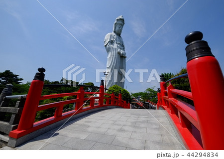 高崎白衣大観音　太鼓橋  44294834