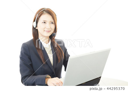 笑顔のオペレーター 笑顔のオペレーター 44295370