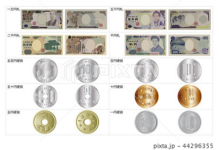 日本円セット枠名称 44296355