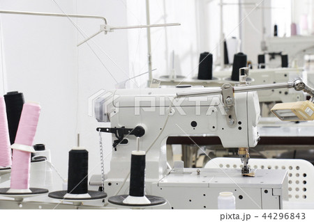 a row of sewing machine in tailor workplace a row of sewing machine in tailor workplace 44296843
