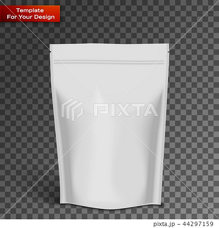 White Blank Foil Food Illustration Isolated White Blank Foil Food Illustration Isolated 44297159