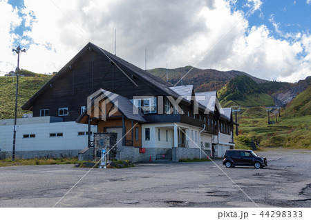 廃止が決定した白根火山ロープウエイの山麓駅 廃止が決定した白根火山ロープウエイの山麓駅 44298333