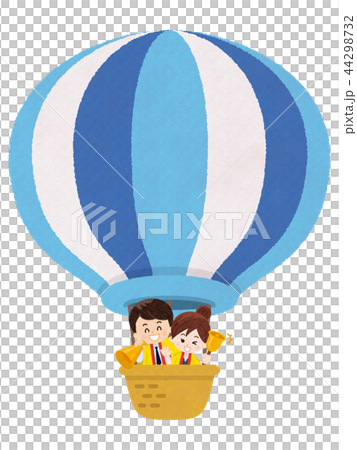 Bent staff who got on a balloon Bent staff who got on a balloon 44298732