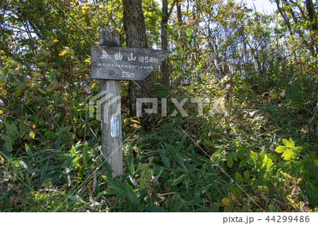鼻曲山登山口の標識 鼻曲山登山口の標識 44299486