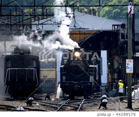 新金谷駅 機関車と電車 44299579