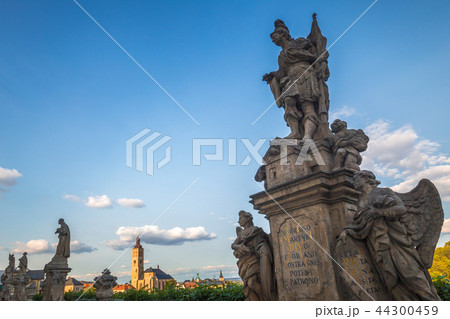 Statues near Jesuit College in Kutna Hora. Statues near Jesuit College in Kutna Hora. 44300459