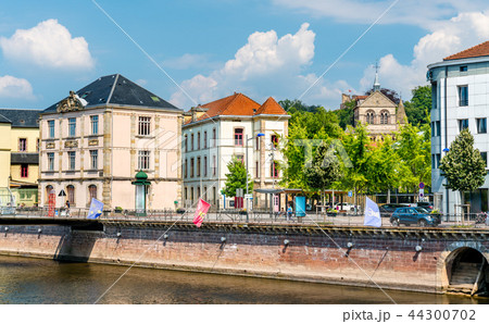Typical french buildings in Epinal, France 44300702