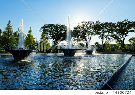 夕暮れの和田倉噴水公園 44300724