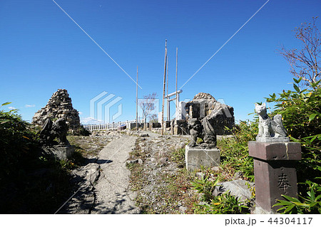 札幌手稲山の山頂風景 札幌手稲山の山頂風景 44304117