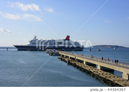 館山　夕日桟橋 44304367