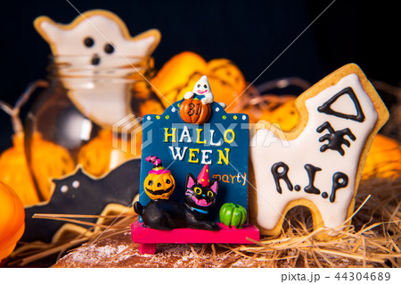 ハロウィーン ハロウィン ビスケット 44304689