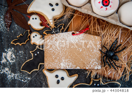 ハロウィーン ハロウィン ビスケット 44304818