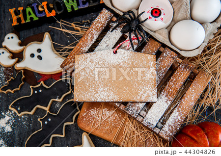 ハロウィーン ハロウィン ビスケット 44304826