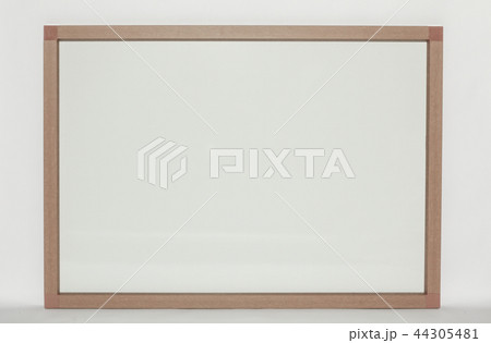 colorful whiteboard with frame on a white backgrou colorful whiteboard with frame on a white backgrou 44305481