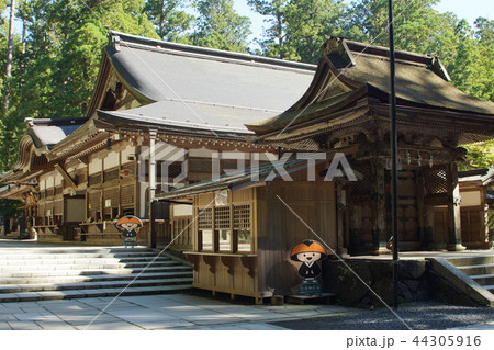 高野山の風景　奥の院御供所 44305916