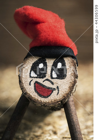 handmade Tio de Nadal, typical of Catalonia, Spain 44306599
