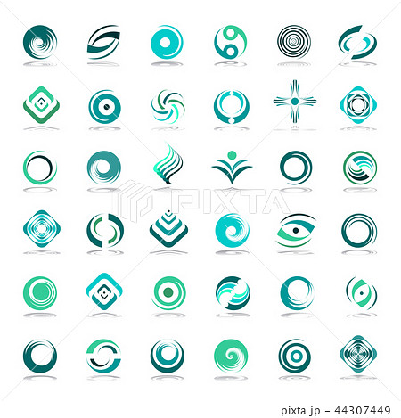 Design elements set. Design elements set. 44307449