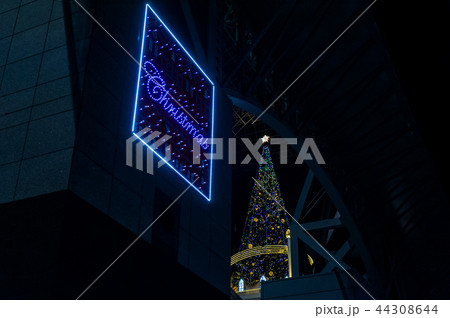 クリスマスの夜景、京都、日本 44308644