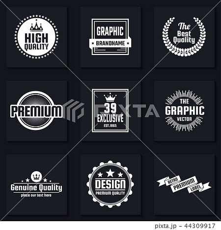 Vintage Retro Vector Logo for banner 44309917