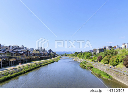 京都府・鴨川・夏の納涼床 44310503