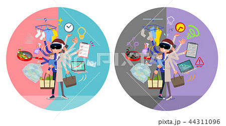 flat type VR goggle women_mulch task switch flat type VR goggle women_mulch task switch 44311096