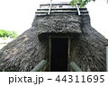 古墳時代の竪穴住居の入り口 44311695