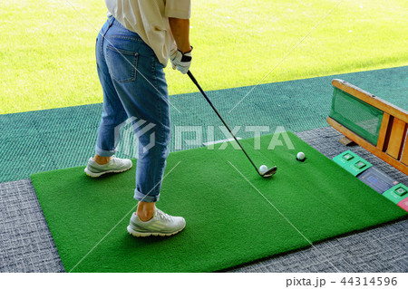 [日本] golf練習（アイアン） 44314596