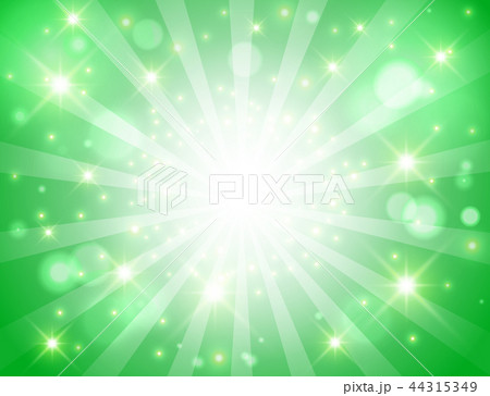 グリーン光背景のイラスト素材 [44315349] - PIXTA