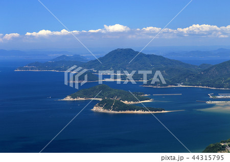 三豊市の大蔦島・小蔦島、荘内半島・紫雲出山 44315795