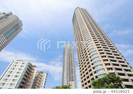小杉駅周辺風景 高層マンション群 小杉駅周辺風景 高層マンション群 44316025