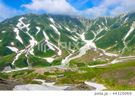 日本百名山立山、雷鳥沢キャンプ場を見る（富山県中新川郡立山町）※作品コメント欄に撮影位置あり 44320069