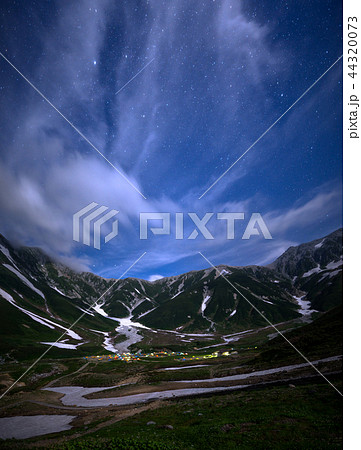 日本百名山立山、雷鳥沢キャンプ場の夜景(富山県中新川郡立山町)※作品コメント欄に撮影位置あり 日本百名山立山、雷鳥沢キャンプ場の夜景(富山県中新川郡立山町)※作品コメント欄に撮影位置あり 44320073