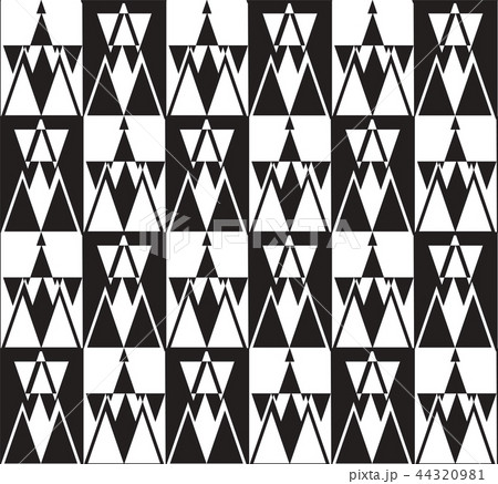 Seamless geometric pattern background with triangu 44320981