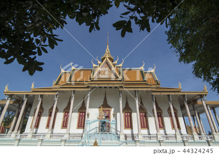 CAMBODIA PHNOM PENH ROYAL PALACE SILVER PAGODA 44324245