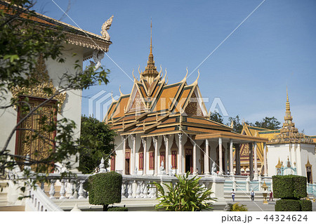 CAMBODIA PHNOM PENH ROYAL PALACE SILVER PAGODA 44324624