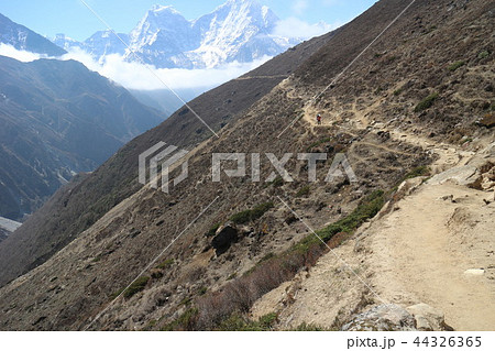 ゴ-キョ・ピ-クトレッキング道とカンテガ、タムセルク ゴ-キョ・ピ-クトレッキング道とカンテガ、タムセルク 44326365