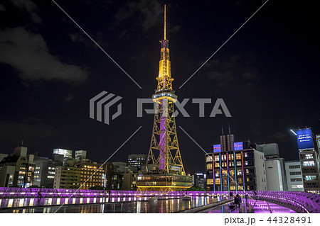 愛知県　名古屋市　オアシス２１夜景 44328491