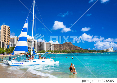 《ハワイ》ワイキキビーチ・ホノルル 44328565