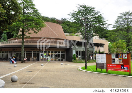 川崎市　生田緑地中央広場のカフェ星めぐりとかわさき宙と緑の科学館プラネタリウム 44328598