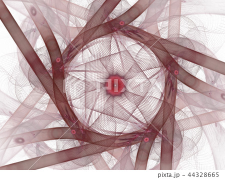 Stylish colored tubes. Geometric and organic forms 44328665